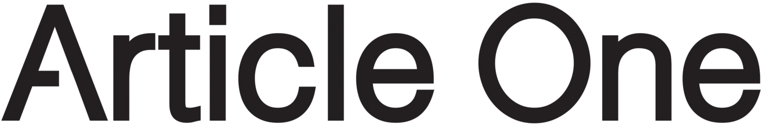 Article One