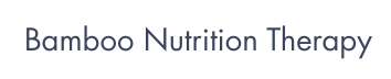 Bamboo Nutrition Therapy