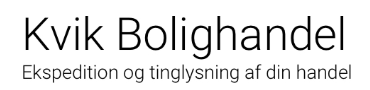 Kvik Bolighandel