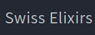 Swiss Elixirs